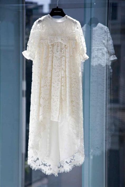 dolce gabbana evening dress|dolce and gabbana christening gown.